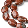 Natural Red Jasper Beads Strands G-D067-H02-B01-3