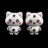 Baking Paint Zinc Alloy Beads AL-CBA032C-07-1
