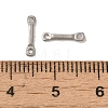 304 Stainless Steel Links Connector Charms STAS-Q323-07P-3