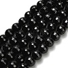 Natural Black Tourmaline Beads Strands G-H329-D02-6mm-2