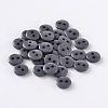 2-Hole Flat Round Resin Sewing Buttons for Costume Design BUTT-E119-34L-01-1