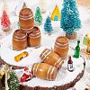 Beechwood Mini Beer Barrel LS-DJEW-WH0015-46-2