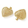 Brass Micro Pave Clear Cubic Zirconia Pendants KK-D221-19G-09-2