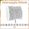 Glass Rhinestone Cup Chains LCHA-WH0004-02A-2