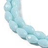Opaque Solid Color Beads Strands LS-EGLA-N013-P6mm-D11-3