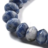 Natural Blue Spot Jasper Beads Strands G-P559-A15-01-4