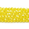 Transparent Electroplate Glass Beads Strands LS-EGLA-A039-T6mm-A21-1