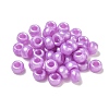 Pearlized Plastic Beads KY-T025-01-D10-1