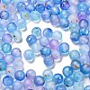 Frosted Transparent Acrylic Beads OACR-F013-13D-1