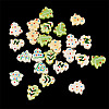 24Pcs 6 Colors Handmade Porcelain Beads PORC-TA0001-39-4