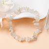 Natural White Moonstone Stretch Bracelets X-BJEW-JB03681-09-4