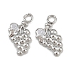 Fruit 304 Stainless Steel Charms STAS-H242-03P-07-1