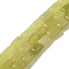 Natural Lemon Jade Beads Strands G-G085-A22-01-1
