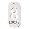 304 Stainless Steel Pendants STAS-D200-02I-P-1
