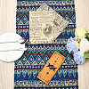 3Pcs 3 Colors Ethnic Style Cotton Hemp Table Runners DIY-CA0005-88-5