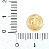 Religion Brass Beads KK-C170-29G-05-3