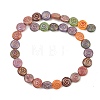 Baking Paint Glass Beads Strands GLAA-F133-04-2
