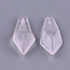 Transparent Spray Painted Glass Pendants X-GLAA-S183-21A-01-2