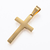 304 Stainless Steel Pendants Ion Plating(IP) X-STAS-H389-13G-2
