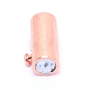 Brass Magnetic Clasps STAS-WH0038-07RG-3