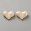 10Pcs Opaque Acrylic Beads SACR-WH0008-020K-1
