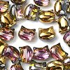 Electroplate Glass Beads Strands EGLA-YW0005-35B-1