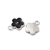 Brass Enamel Pendants KK-A277-02P-03-2
