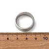 201 Stainless Steel Wide Band Finger Rings RJEW-K252-02C-P-5