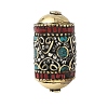 Handmade Tibetan Style Beads KK-Z157-05AG-02-1