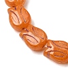 Painted Glass Beads Strands GLAA-Z021-20E-2