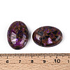 Dyed Synthetic Gemstone Cabochons G-T144-79D-3