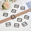 10Pcs Alloy Rectangle Buckles FIND-CY0001-97B-4
