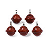 Natural Red Jasper Pendants PORC-T132-053N-1