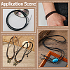 8M Braided Cowhide Leather Cord NWIR-3.0-02A-5