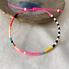 Bohemian Adjustable Glass Seed Beaded Bracelets for Women YP9037-2-1