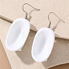 Funny Bathroom Theme Resin Dangle Earrings WG8936B-03-1