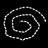 304 Stainless Steel & ABS Plastic Pearl Barrel Bead Cable Chains CHS-G048-06G-3
