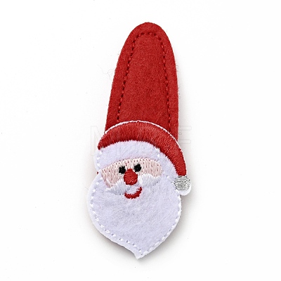 Christmas Santa Claus Non Woven Fabric Snap Hair Clips PHAR-G006-01P-1