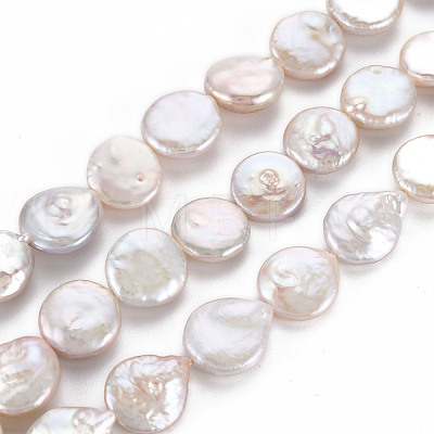 Natural Keshi Pearl Beads Strands PEAR-S018-03A-1