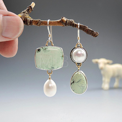 Alloy Enamel Dangle Earrings FS-WG6E131-12-1