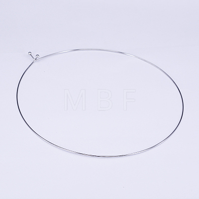 304 Stainless Steel Choker Necklaces X-NJEW-O094-12P-1