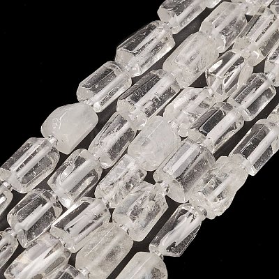 Natural Quartz Crystal Beads Strands G-M403-B17-1