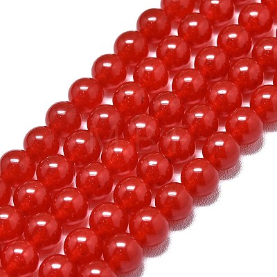 Natural Malaysia Jade Beads Strands G-L645-C01-8mm-16-1