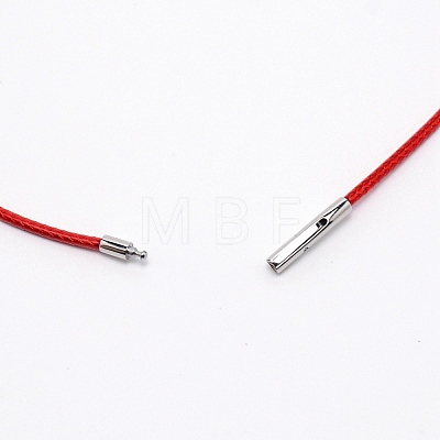 Polyester Waxed Cords Necklace Making MAK-WH0009-05C-02-1
