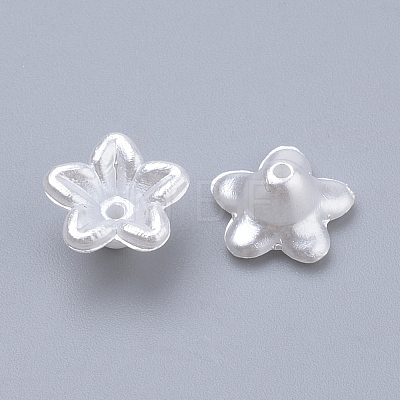 ABS Plastic Imitation Pearl Beads OACR-S010-A-Z9-1