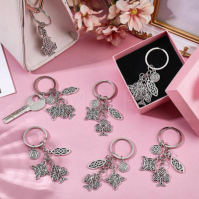 20Pcs Alloy Keychain KEYC-SC00048-1