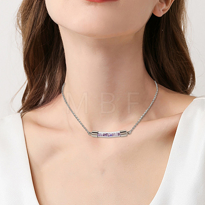 10Pcs 304 Stainless Steel Pendants Necklaces NJEW-SC0001-42-1