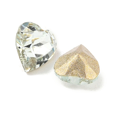 Glass Rhinestone Cabochons RGLA-L029-16B-161-1