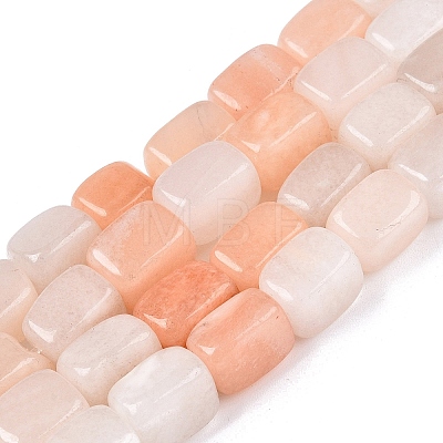 Natural Pink Aventurine Beads Strands G-T138-92-1