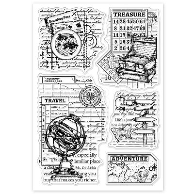 Custom PVC Plastic Clear Stamps DIY-WH0448-0564-1